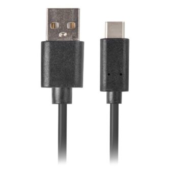 Cable USB Lanberg 2.0 macho-USB-C macho quick charge 3.0 1m negro…