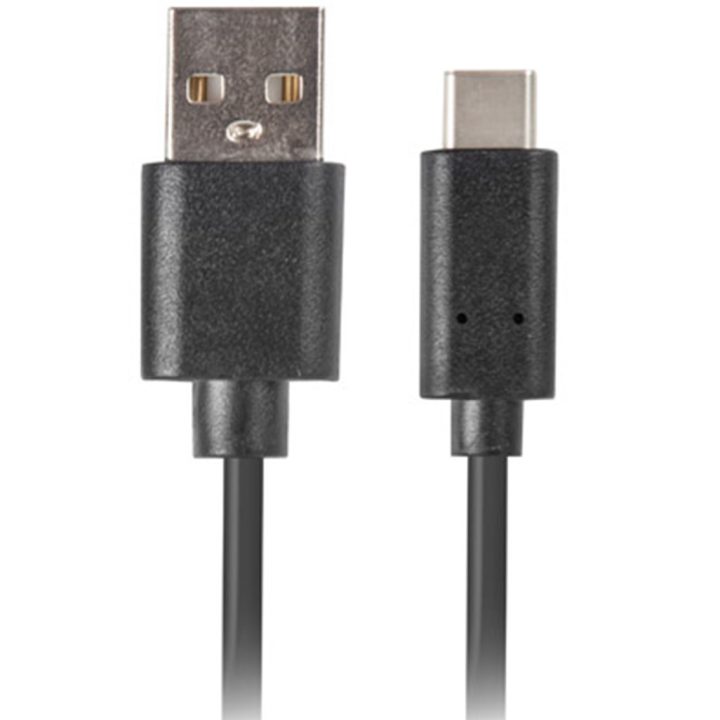 Cable USB Lanberg 2.0 macho-USB-C macho quick charge 3.0 1m negro…