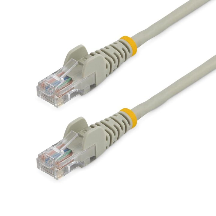 StarTech.com 5m Cat5e RJ45 Snagless Ethernet Network Cable - Gray