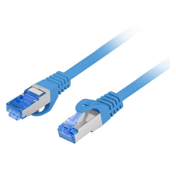 Lanberg PCF6A-10CC Blue Network Cable 0.25 m Cat6a S/FTP (S-STP)…