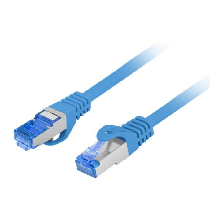 Lanberg PCF6A-10CC Blue Network Cable 0.25 m Cat6a S/FTP (S-STP)…