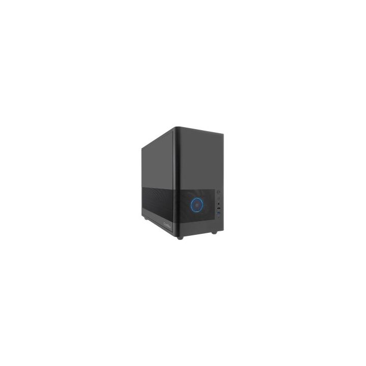 CoolBox MP2 Black MATX Case USB-C 3.2 Gen1 120mm PWM Fan Full Metal…