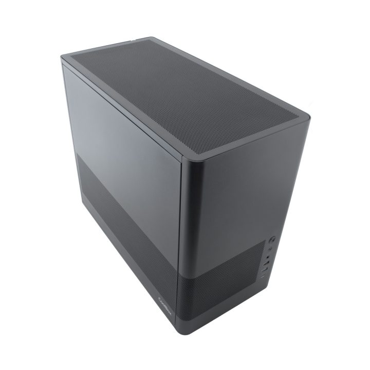 CoolBox MP2 Black MATX Case USB-C 3.2 Gen1 120mm PWM Fan Full Metal…