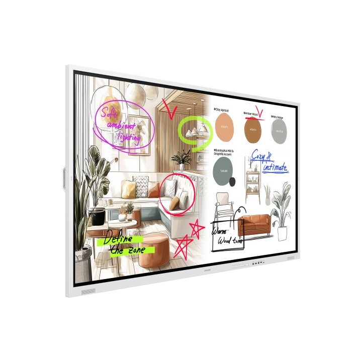 Samsung WM85FX Interactive Whiteboard 2.16 m (85") 3840 x 2160 Pixels…