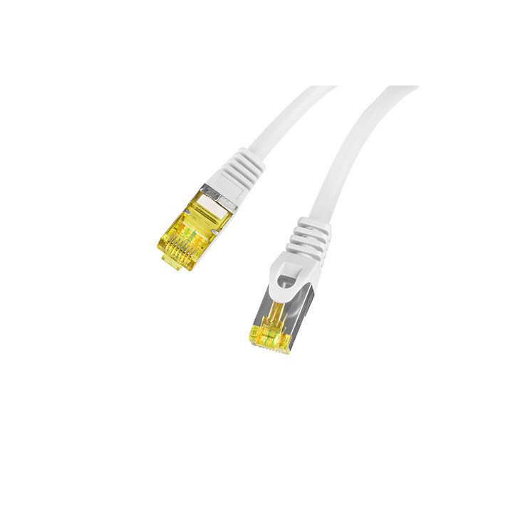 Lanberg Cat.6a S/FTP LSZH CU Patch Cable 0.5m Gray Fluke Passed…