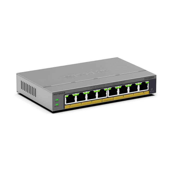 NETGEAR GS108EPP No administrado Gigabit Ethernet (10/100/1000)…