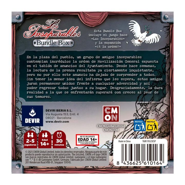 Devir Board Game The Unbreakables Bundle Box (BGLIBBSP)