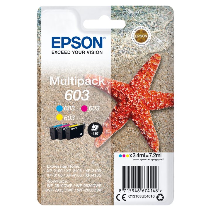 Epson Multipack 3-colours 603 Tinta