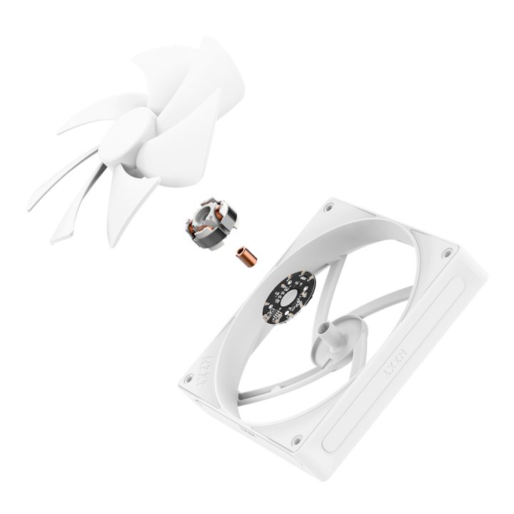 NZXT F140P Carcasa del ordenador Ventilador 14 cm Blanco 1 pieza(s)…