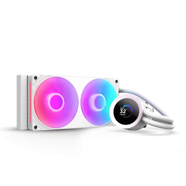 NZXT kraken 240 RGB v2 - 240mm AIO liquid cooler w/ 1.54in. display &…