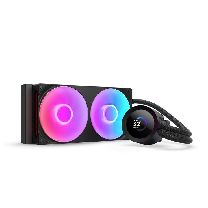 NZXT kraken 240 RGB v2 - 240mm AIO liquid cooler w/ 1.54in. display &…