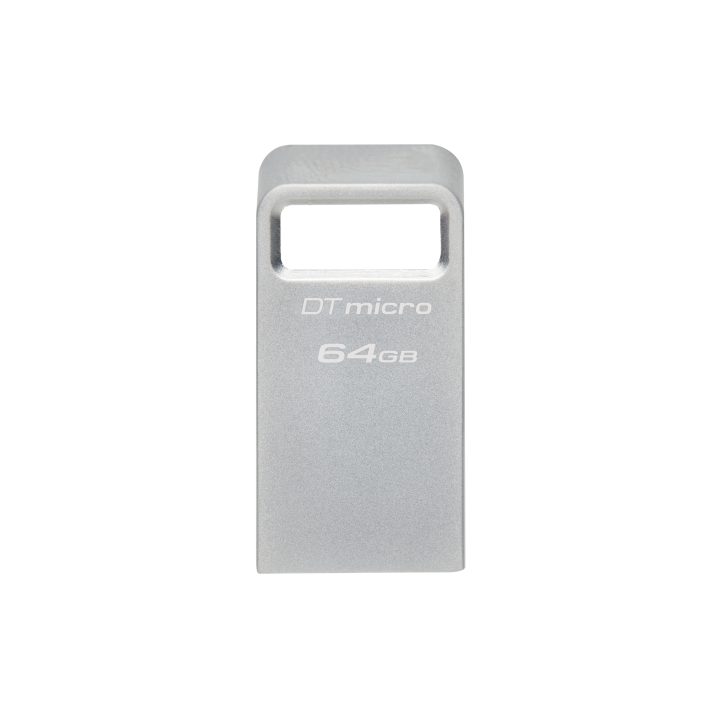 Kingston Technology DataTraveler 64GB Micro 200MB/s Metal USB 3.2 Gen…