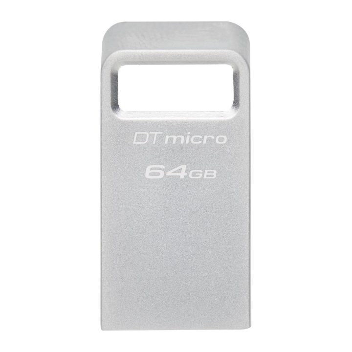 Kingston Technology DataTraveler 64GB Micro 200MB/s Metal USB 3.2 Gen…