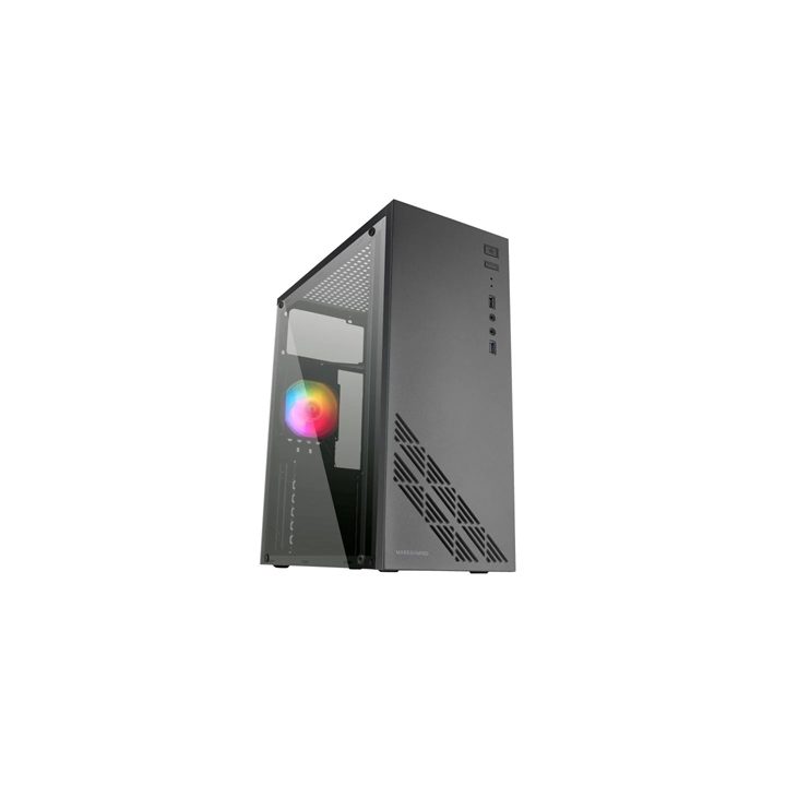 Mars Gaming MC100 - Caixa Gaming ATX, ventoinha 90mm FRGB, ventilação…
