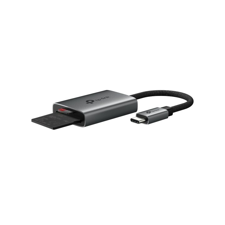 TP-Link UA430C USB 3.2 Gen 1 (3.1 Gen 1) Type-C Card Reader Gray