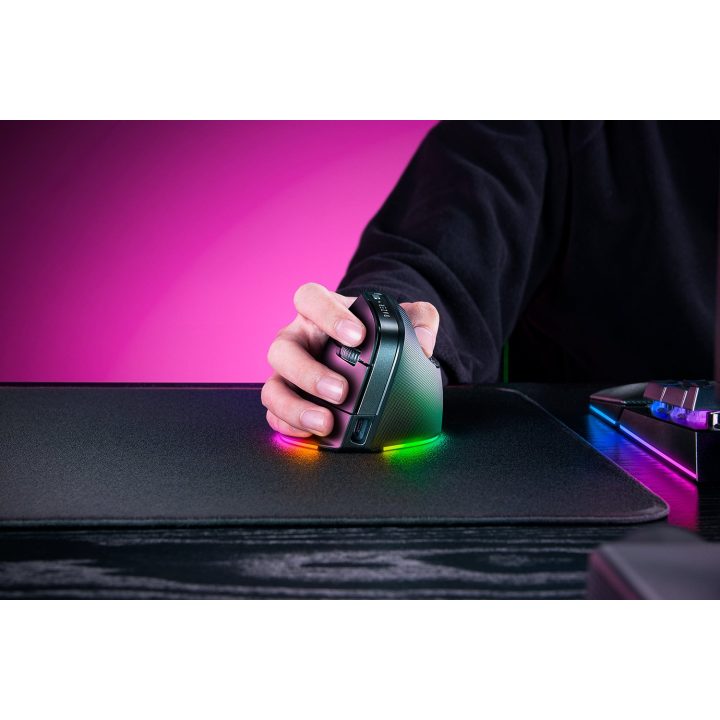 Razer Pro Click V2 Vertical Mouse Universal Right Hand RF Wireless +…