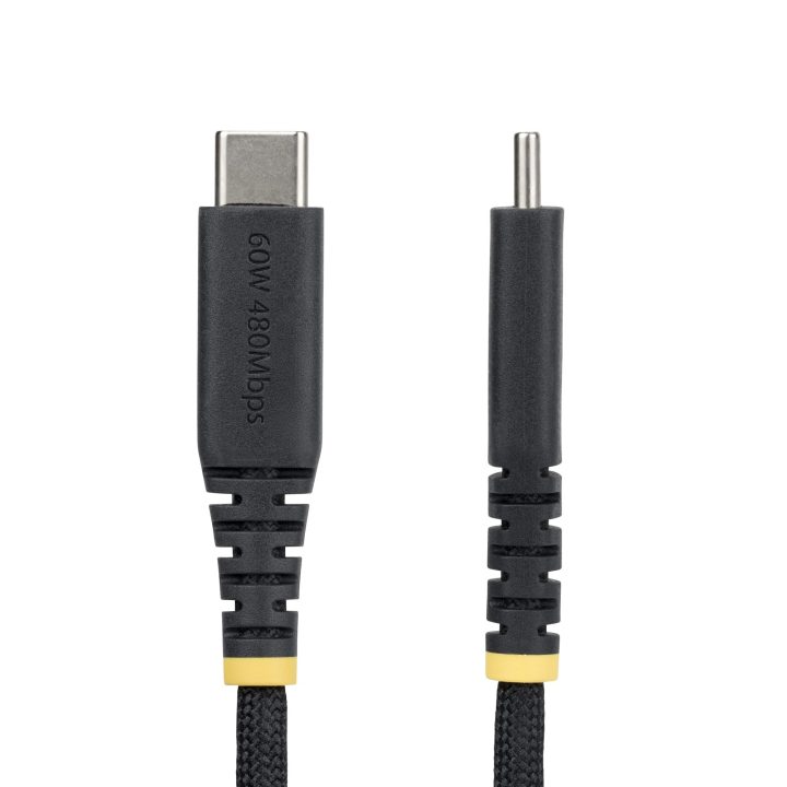 StarTech.com 15cm Braided TPE and Nylon USB-C Charging Cable - USB…