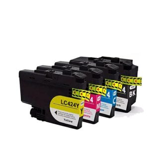 Dayma Compatible Ink Cartridge for Brother LC424 Yellow 750 Pages…