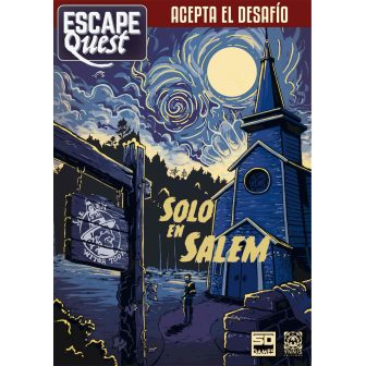 Sd games Juego de mesa escape quest 3: solo en salem formato libro…