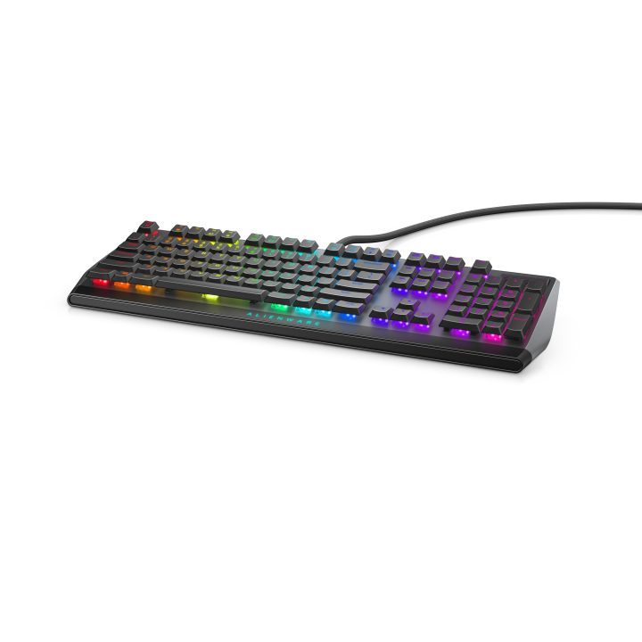 Alienware AW510K teclado Juego USB Negro, Blanco