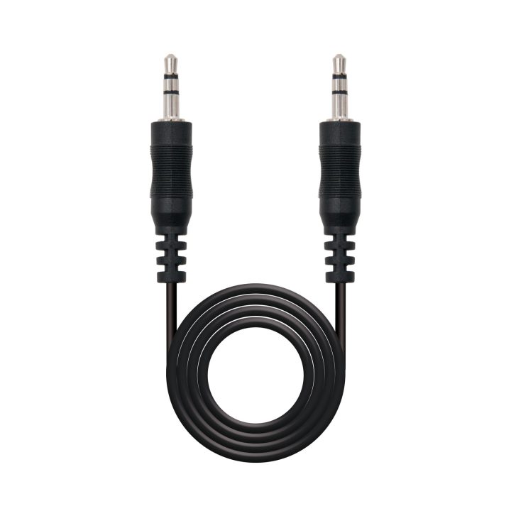 Nanocable STEREO AUDIO CABLE 3.5/M-3.5/M 1.5 M