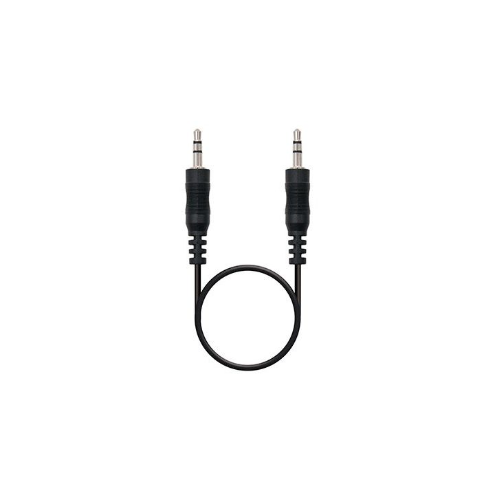 Nanocable STEREO AUDIO CABLE 3.5/M-3.5/M 1.5 M