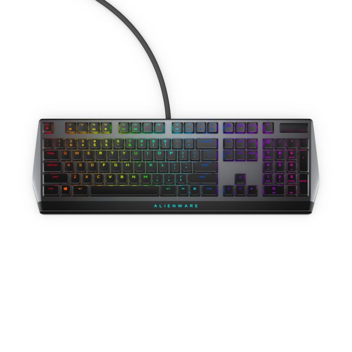 Alienware AW510K Teclado de Jogo USB Preto, Branco