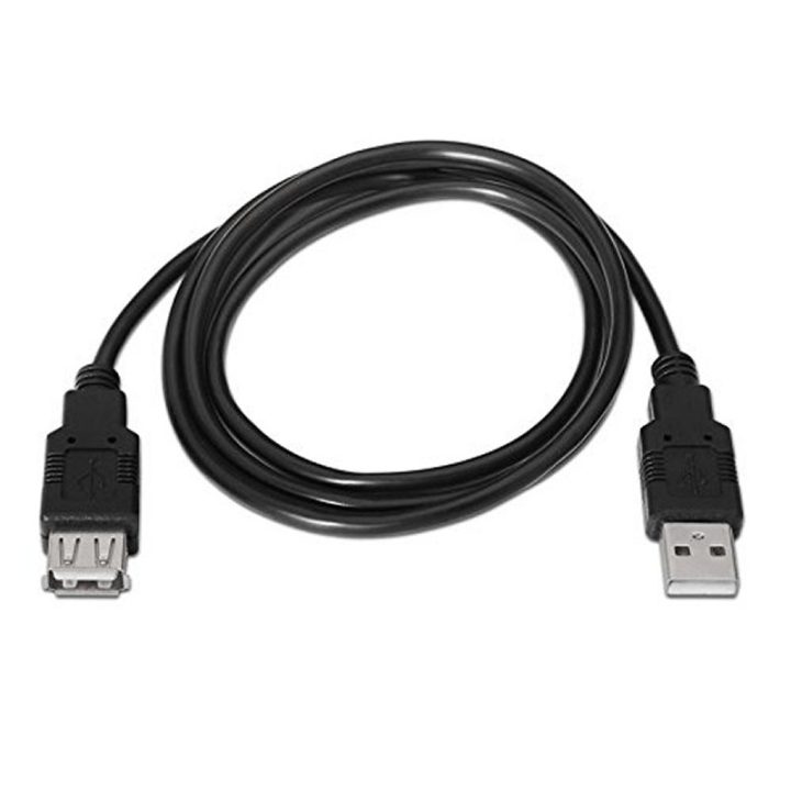 Nanocable CABLE USB 2.0, TIPO A/M-A/H, NEGRO, 1.8 M
