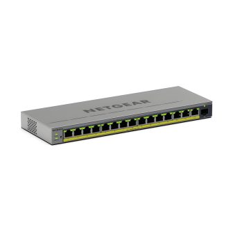NETGEAR GS116EPP Managed L2/L3 Gigabit Ethernet (10/100/1000) Power…