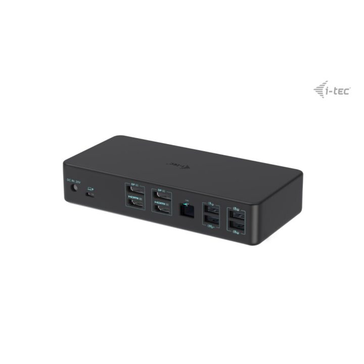 i-tec USB 3.0 / USB-C / Thunderbolt 3 Professional Dual 4K Display…