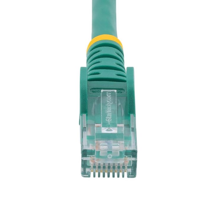 StarTech.com 0.5m Green Gigabit Cat6 Ethernet RJ45 Snagless Network…