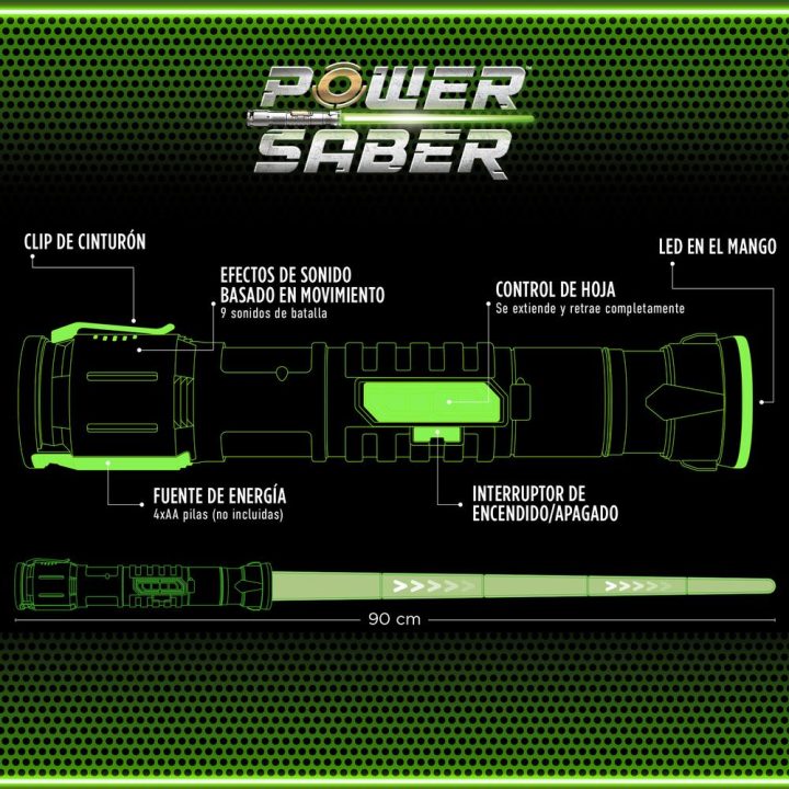 Power saber verde (931620)