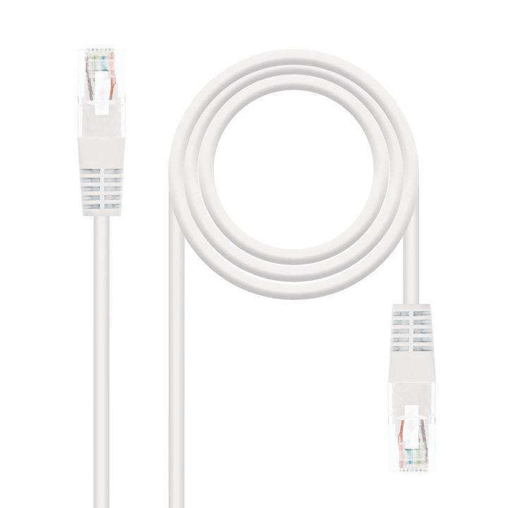 Nanocable Cabo de Rede Patch Cord RJ45 CAT.6 UTP AWG24, Amarelo, 30 cm