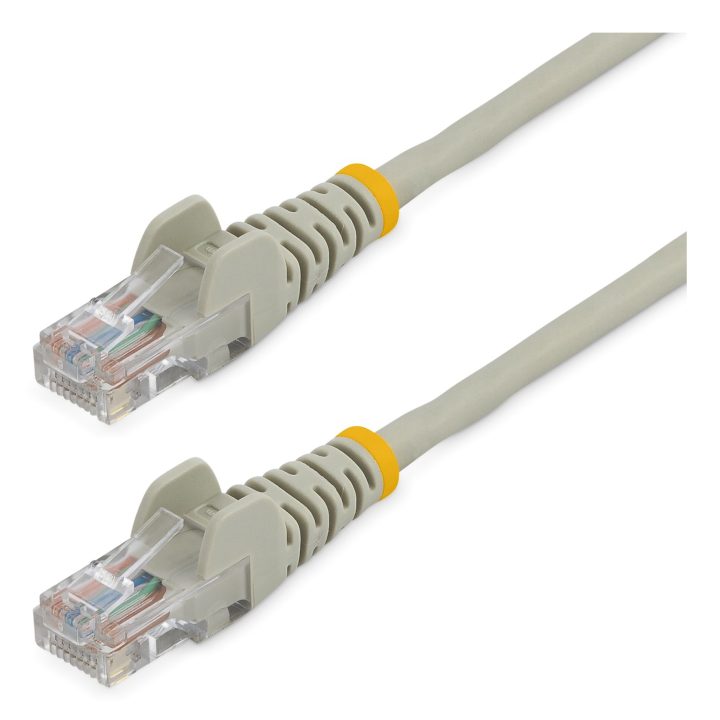 StarTech.com 0.5m Yellow Cat5e Ethernet RJ45 Snagless Network Cable