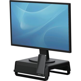 Fellowes 100016560 Monitor Stand Desktop Black, Gray