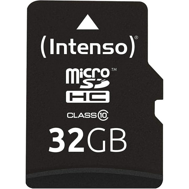Tarjeta memoria micro SD Intenso 32GB CL10 + adaptador SD (3413480)