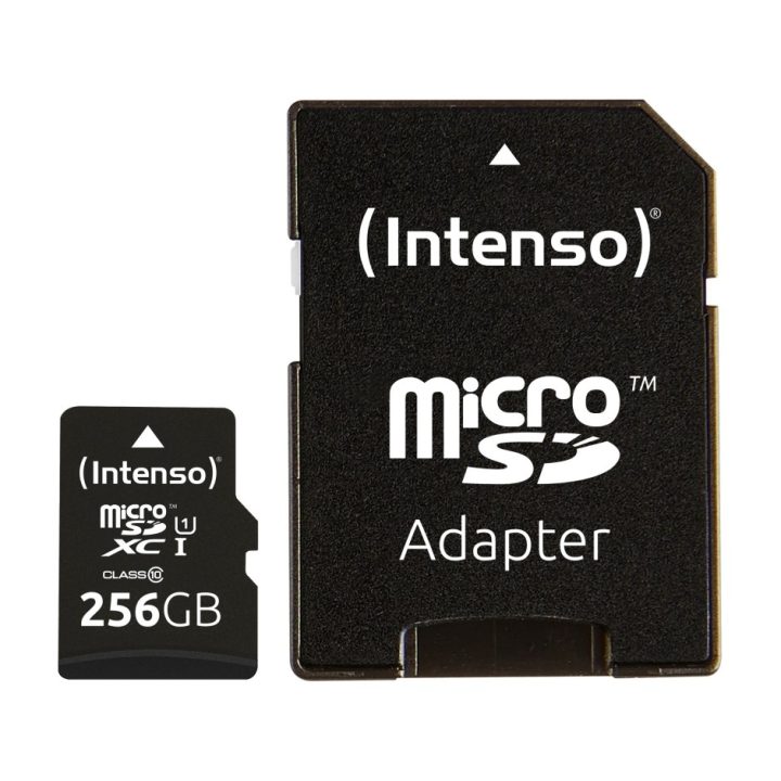 Intenso 16GB UHS-i CL10 Micro SD Memory Card + SD Adapter (3423470)