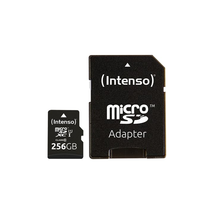 Cartão de memória micro SD Intenso 16GB UHS-i CL10 + adaptador SD…