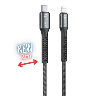 Qcharx international Cabo qcharx prague USB-C para Lightning-2m -…