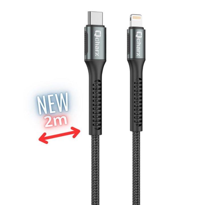 Qcharx international Cabo qcharx prague USB-C para Lightning-2m -…