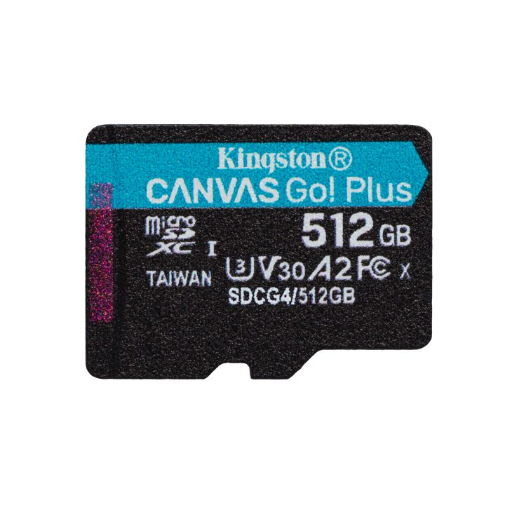 Kingston Technology Cartão microSDXC Canvas Go Plus Gen4 de 256 GB…