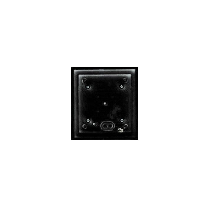 Mobotix single on-wall-housing, white (p/n:mx-opt-box-1-ext-on-pw)