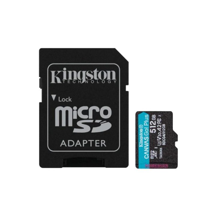 Kingston Technology Cartão microSDXC Canvas Go Plus Gen4 de 256 GB…