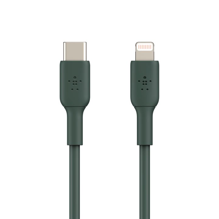 Cable Lightning a USB-C Belkin 2m-macho-macho-blanco - trenzado…