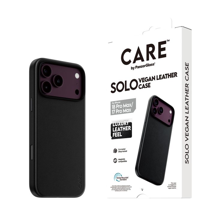 PanzerGlass CARE™ by ® Solo Vegan Leather Case Brown w. MagSafe…