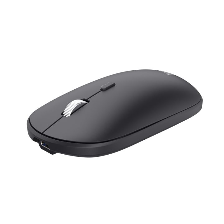 Trust Lyra Keyboard Mouse Included Home Bluetooth QWERTY Spanish Black