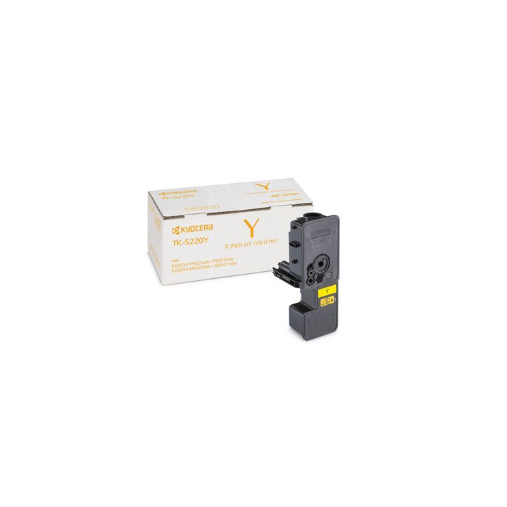 KYOCERA TK-5220Y cartucho de tóner 1 unidade(s) Original Amarelo