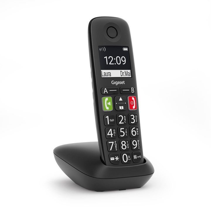 Gigaset E290 DECT Cordless White (S30852-H2901-D202)
