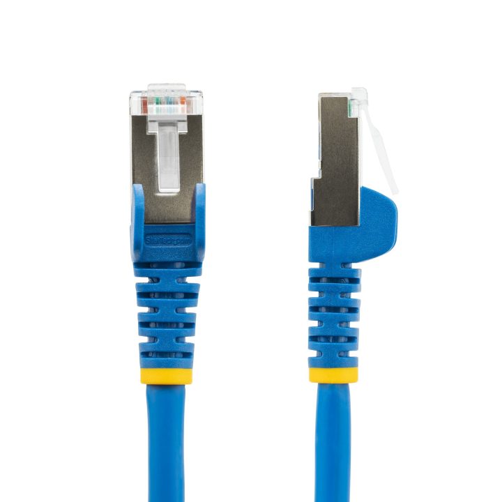 StarTech.com Cable de 0,5m de Red Ethernet CAT6a - Azul - Low Smoke…