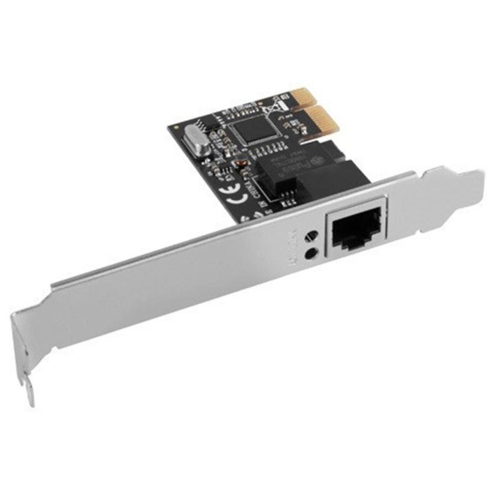 Tarjeta red Lanberg Ethernet RJ45 PCI-e 1 puerto Gigabit lp…